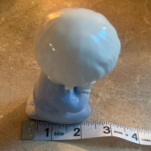 Vintage Inarco Praying Children Boy & Girl Porcelain Figurine Japan - Picture 5 of 8